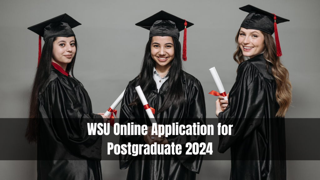 WSU Undergraduate Online Application 2023 2024 Guide   WSU Online Application For Postgraduate 2024 1024x576 