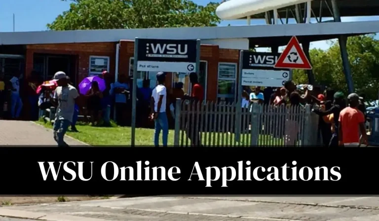 WSU Online Applications 2027: How to Apply, Closing Date And Required Documents