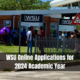 WSU Online Applications for 2024 Academic Year