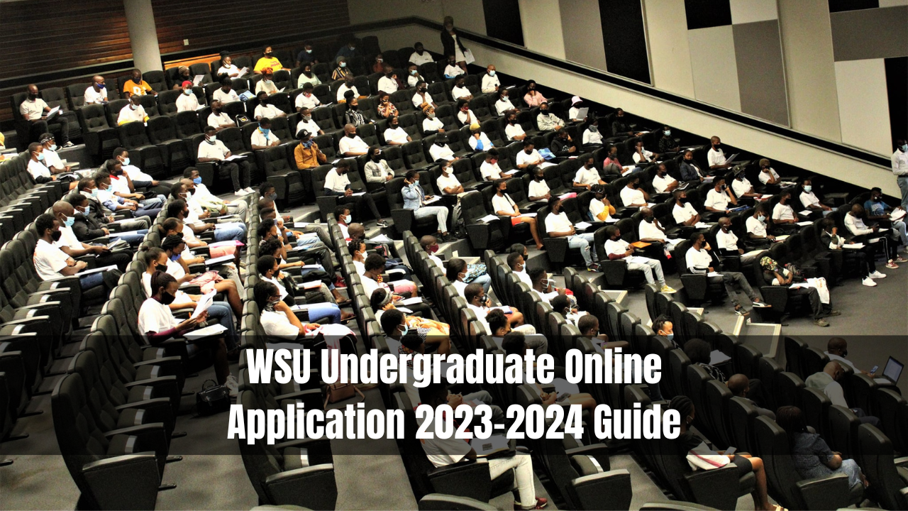 WSU Undergraduate Online Application 20232024 Guide