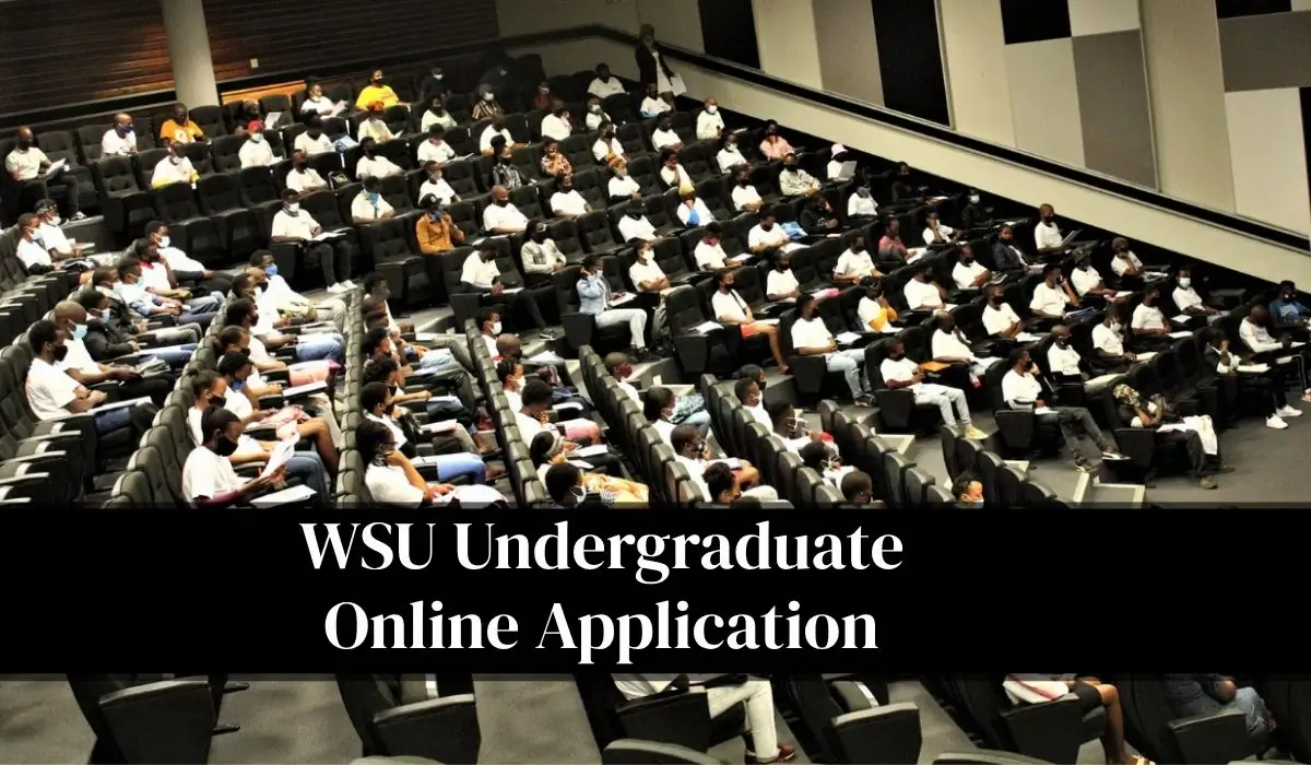 WSU Undergraduate Online Application 2027: Complete Step by Step Guide