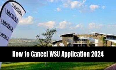 How to Cancel WSU Application 2024