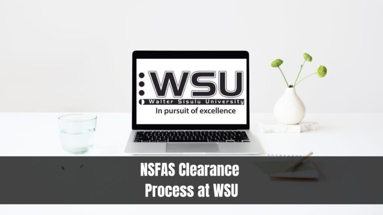 NSFAS Clearance Process at WSU