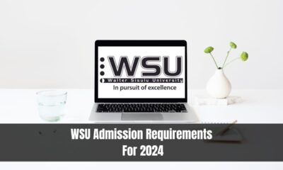 WSU Admission Requirements For 2024