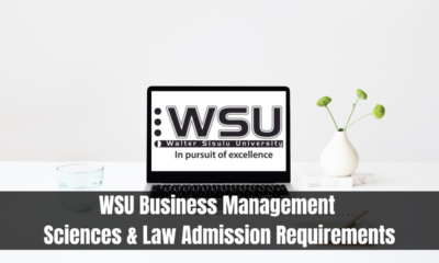 WSU Business Management Sciences & Law Admission Requirements