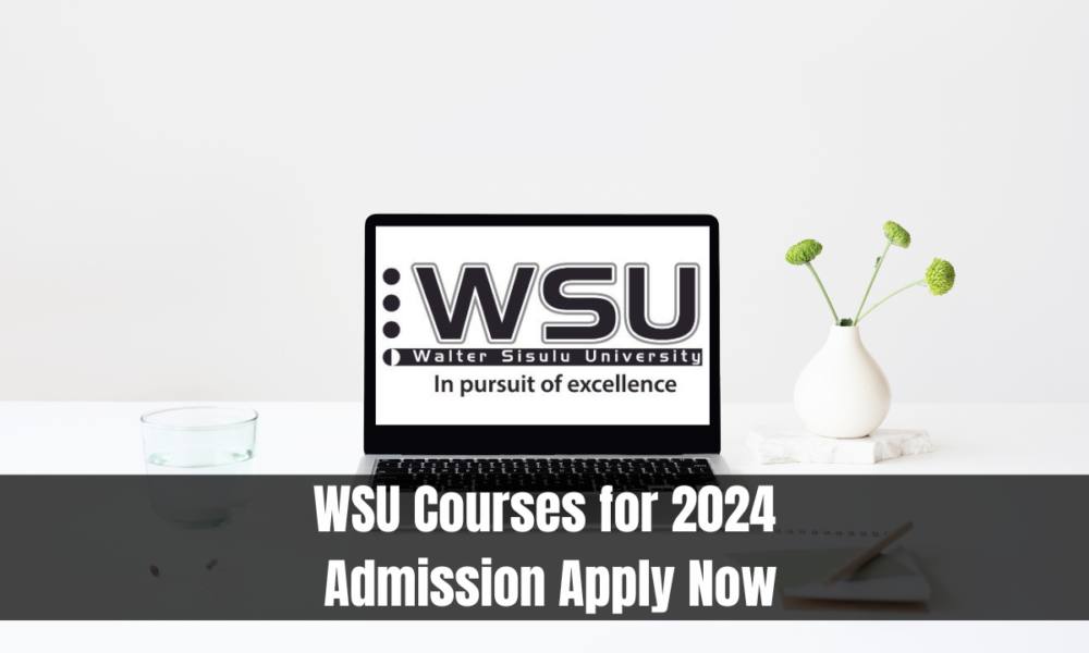 WSU Courses for 2024 Admission Apply Now