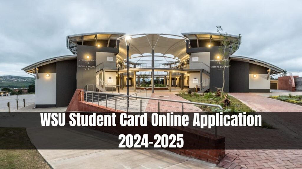 WSU Student Card Online Application 20242025
