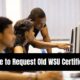 Where to Request Old WSU Certificates