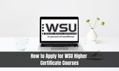 How to Apply for WSU Higher Certificate Courses