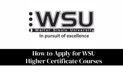 Apply for WSU Higher Certificate Courses