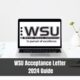 WSU Acceptance Letter 2024 Guide