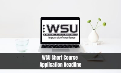 WSU Short Course Application Deadline