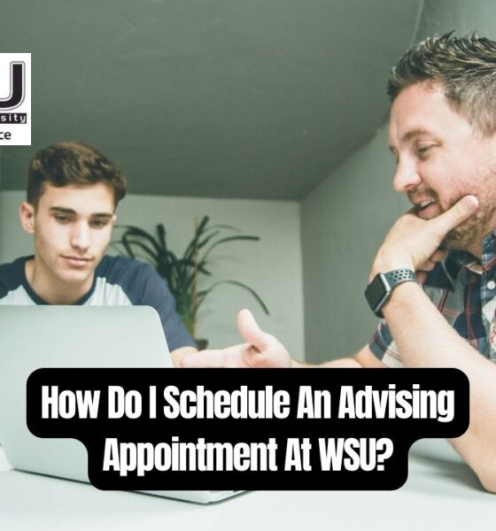 How Do I Schedule An Advising Appointment At WSU?