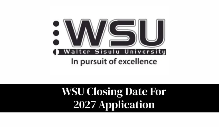 WSU Closing Date For 2027 Application
