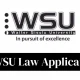 WSU Law Application 2027: Requirements, APS Score And Online Application