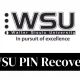 WSU PIN Recovery: How to Recover Your Walter Sisulu University PIN