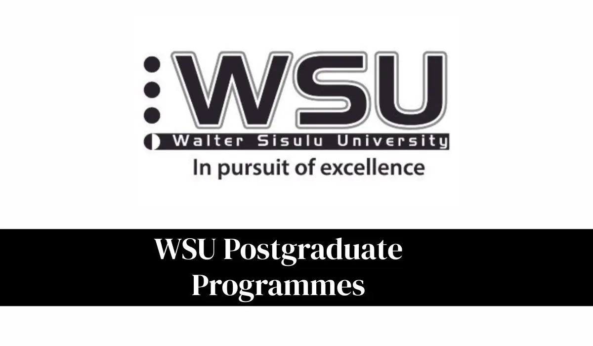 WSU Postgraduate Programmes
