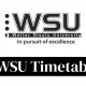 WSU Timetable 2027: How to Check Your Class and Exam Schedule Online