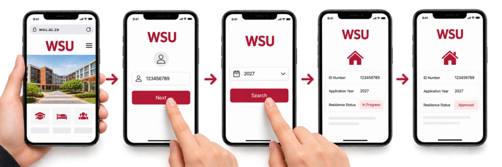 WSU Status Check For Residence