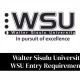 Walter Sisulu University WSU Entry Requirements 2027: Complete Admission Guide