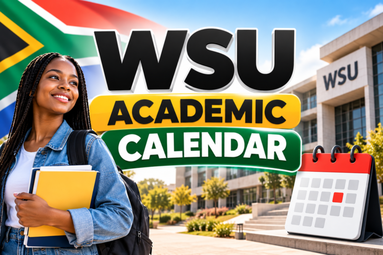 WSU Academic Calendar